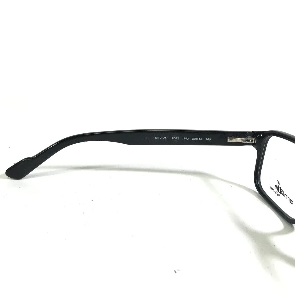 Arnette REVIVAL 7062 1143 Eyeglasses Frames Black Rectangular Full Rim 53-16-140